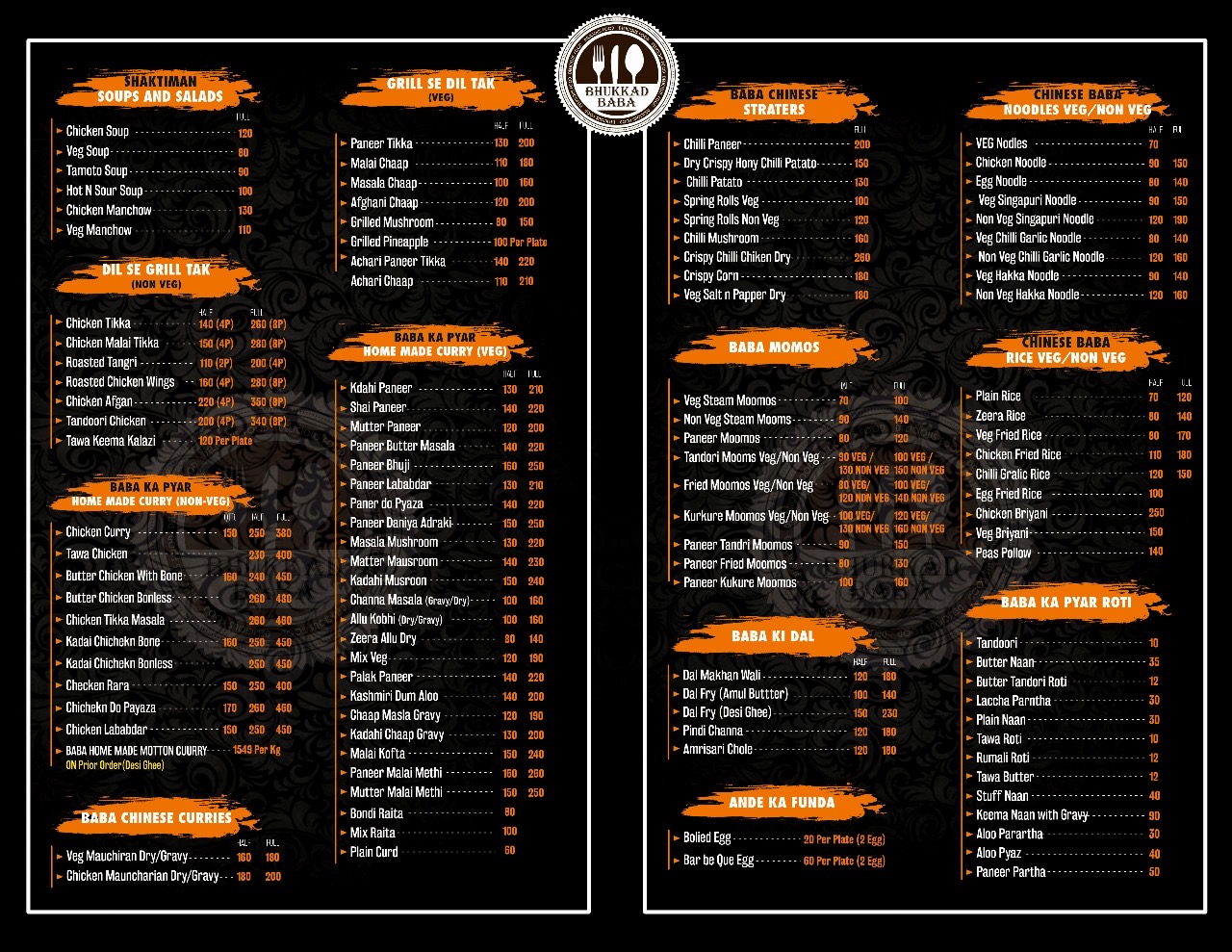 Bhukkad Baba ( best restaurant / food in crossing Republik photo 4