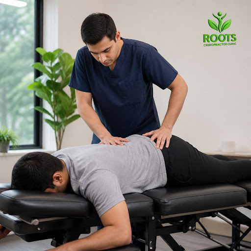 Struggling with sharp pain running from your lower back to your leg? At Roots Chiropractor Clinic… post image