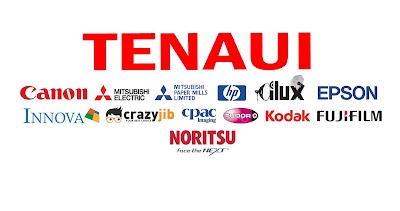 Photos of Tenaui LFP & MiniLabs Canon Epson Mitsubishi Noritsu Supplier