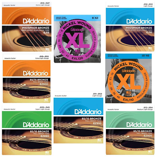 D'Addario Strings in stock