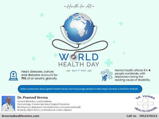 World health day is celebrated every year to bring awareness about the unparalleled value of good… post image