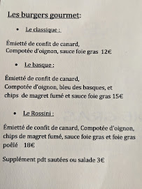 Menu La dinette foodtruck, anciennement le Bar à foie gras Page 1