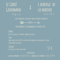 Menu Le Carré Gourmand Page 4