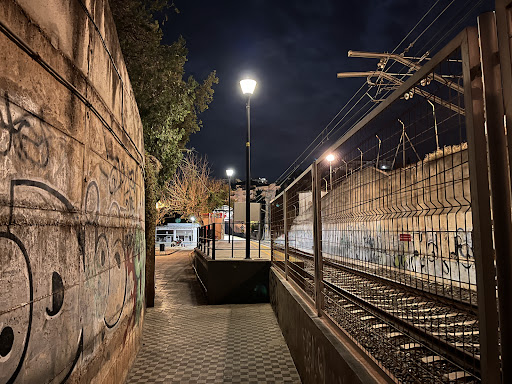 Aparcamiento estación de tren