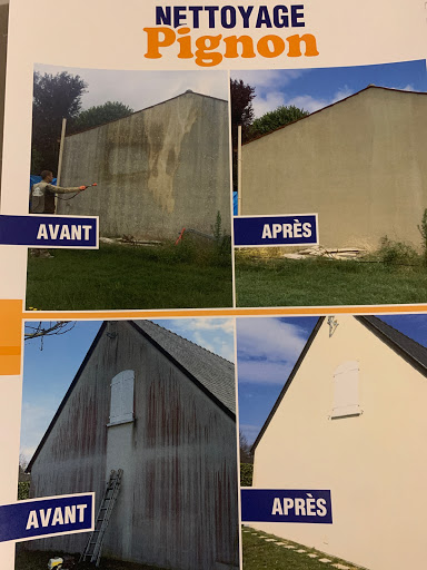 Photo de Couvreur Niort 79 Legrain Pro Rénovation Nettoyage toiture Ravalement de façade Traitement charpente