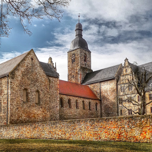 Stiftskirche Sancta Maria in Monte Logo