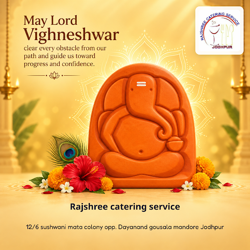 Celebrate Ganpati 2026 with Rajshree Catering Service, specializing in wedding Indian food, event… post image