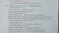 Menu Auberge de l'île Page 4