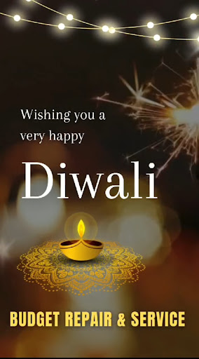 Wishing you a very Happy Diwali from Budget Repair & Service! May this festival of lights bring j… post image