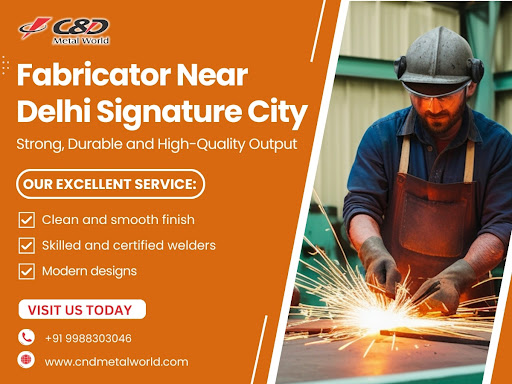 Searching for a Trusted Fabricator Near Delhi Signature City? C&D Metal World offers professional… post image