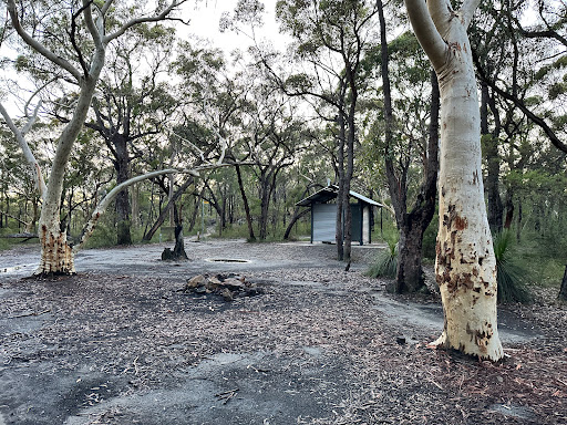 Ridge Top Campground Public Toilet Logo