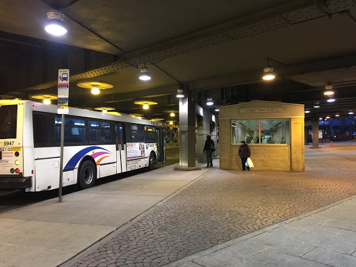 Eastbound Market St. Under Bridge