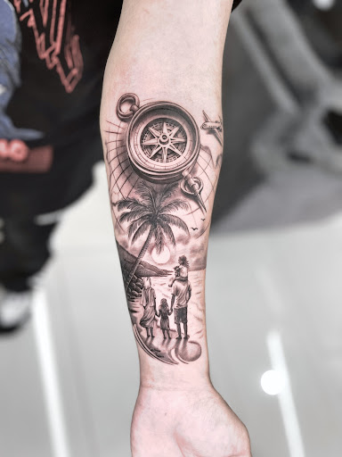 A journey inked forever. 🌍🖤 post image