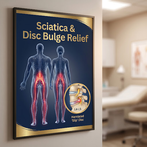 ⚡ **Sciatica, Slip Disc ya Back Pain? Apne Spine ko Natural Rahat Dein!** post image
