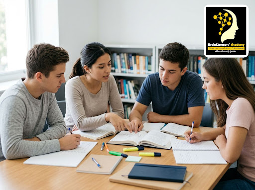 Preparing for board exams becomes more effective and stress-free when students learn together in… post image