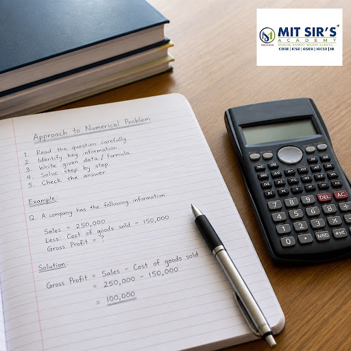 Struggling with numerical problems in accounts and maths? At MIT SIR'S Anadkat Academy CBSE,ICSE,… post image