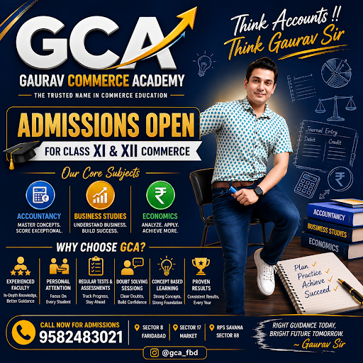 Admissions Open – Class XI & XII Commerce post image