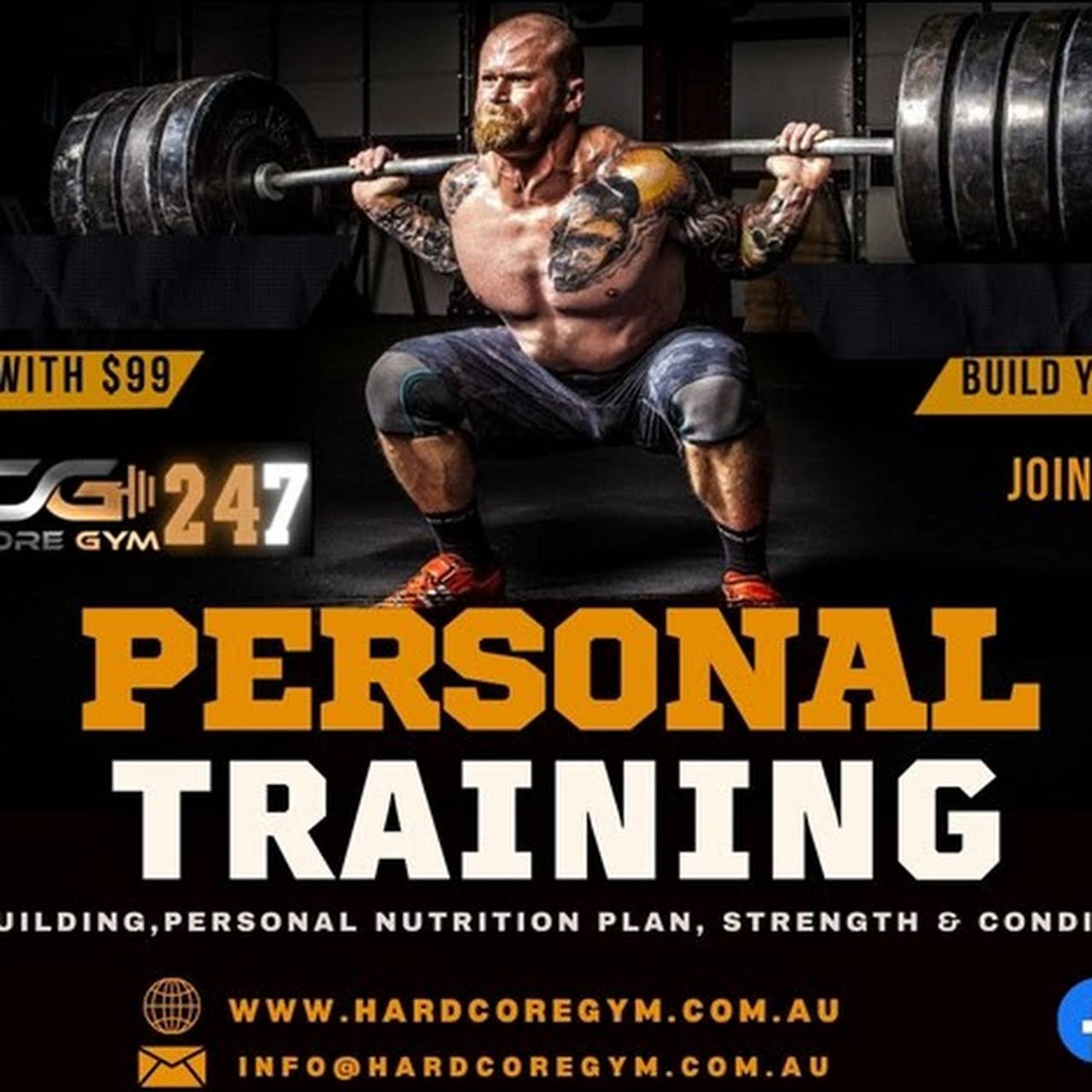 Hardcore training gym