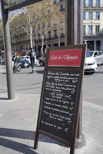 Menu CAFÉ DE L'OLYMPIA Page 3
