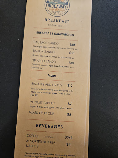 The Hideaway Cafe & Bar - Thumbnail