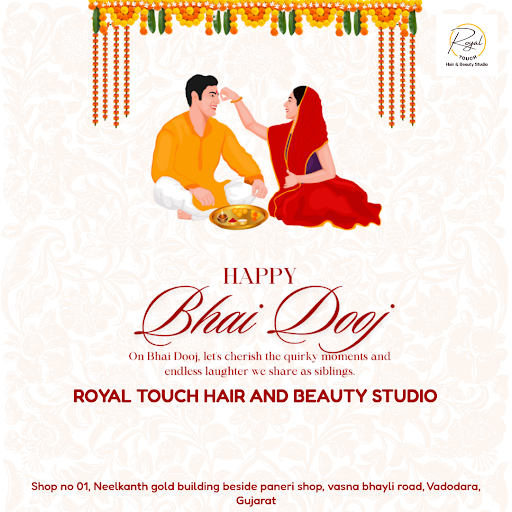 Wishing a joyous Happy Bhai Dooj to all brothers and sisters in Vadodara! At Royal Touch Hair And… post image