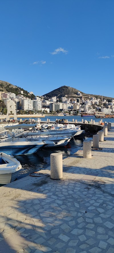 Viewpoint of Sarandë Beach