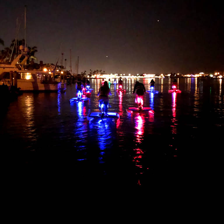 Long Beach Waterbikes Waterbike Rentals at Alamitos Bay Landing in