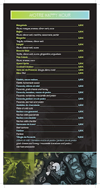 Menu Panama Page 1