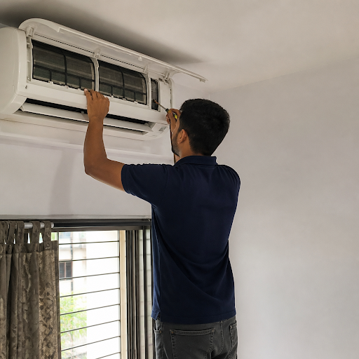Is your AC suddenly not cooling in this Palghar heat? S.S electro care in Nalasopara East, Vasai-… post image