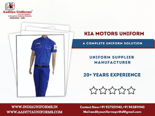 Kia Motors uniform  Available At Aaditya Uniforms post image