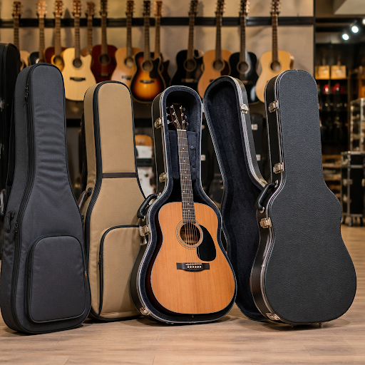 Choosing the right case is the easiest way to keep your guitar safe on the go. At Harmony Hut Mus… post image