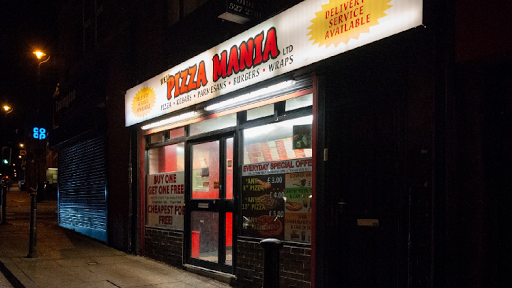 Pizza Mania easington Logo