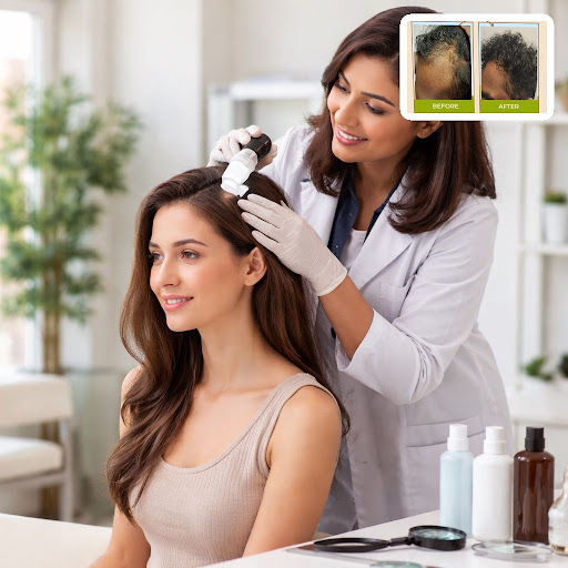 A healthy scalp is the foundation of strong, beautiful hair. At Dr Akankshas skin clinic in Tilak… post image