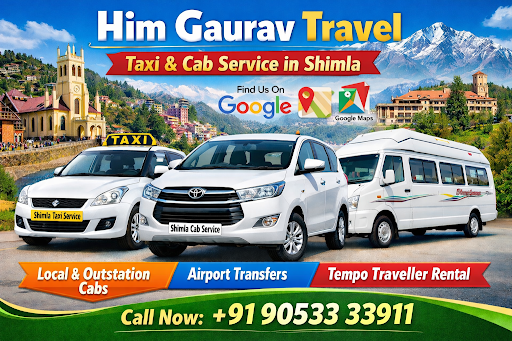 🚖 Reliable Taxi & Cab Service in Shimla | Him Gaurav Travel post image