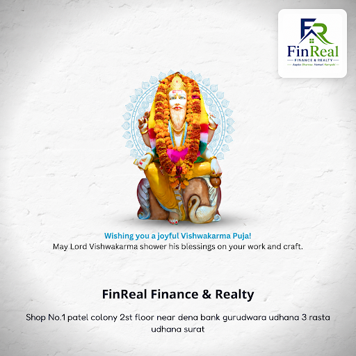Celebrate Vishwakarma Puja with FinReal Finance & Realty, your trusted loan agency near me. We pr… post image