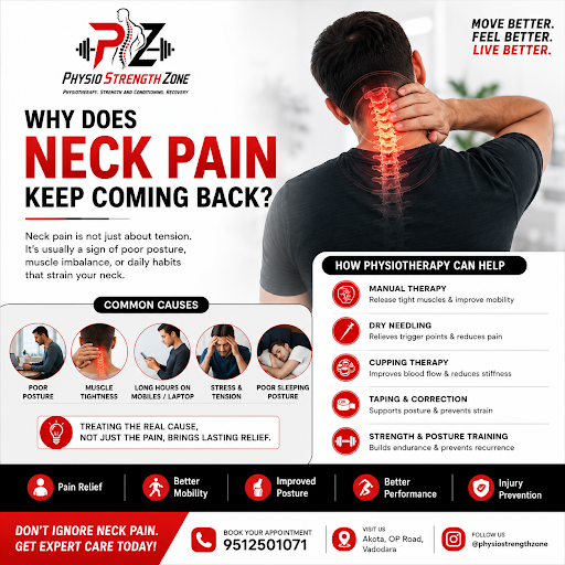 Why does neck pain keep coming back? 🤔 post image