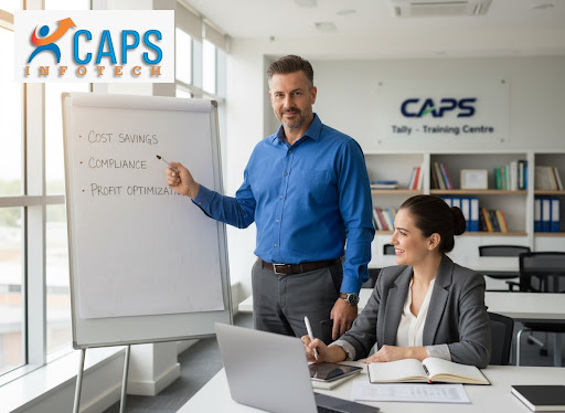 Understanding GST is no longer optional for growing businesses. At CAPS Tally in Pandri, Raipur,… post image