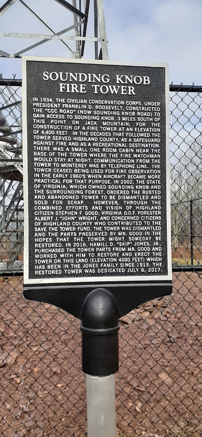 Sounding Knob Fire Tower