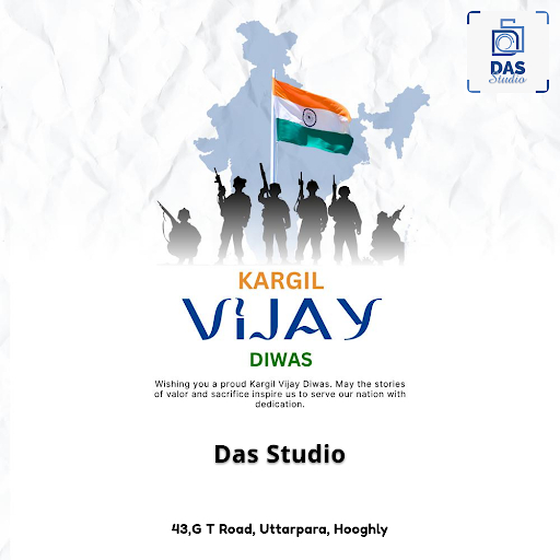Honoring courage and sacrifice this Kargil Vijay Diwas, Das Studio in Hooghly captures your preci… post image