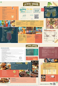 Menu LA PETITE TERRASSE restaurant-brasserie Page 3