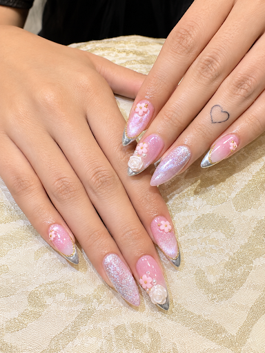 Extension with acrylic pounder cateye nail 3d look party bear nails near by nails I’m 24/7 open h… post image