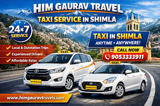 🚖 Him Gaurav Travel — Reliable Taxi Service in Shimla post image