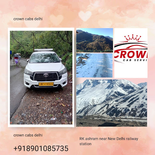While I couldn't locate a taxi service named "Crown Cabs" near New Delhi Railway Station, there a… post image