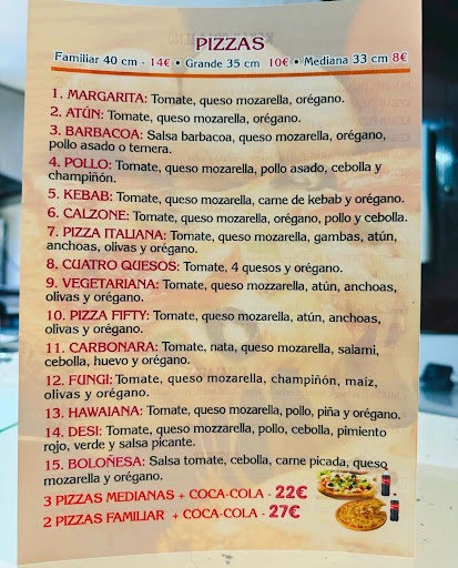 Fifty 50 Kebab Pizzería - Thumbnail