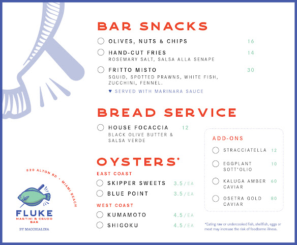 Fluke Martini & Crudo Bar by null