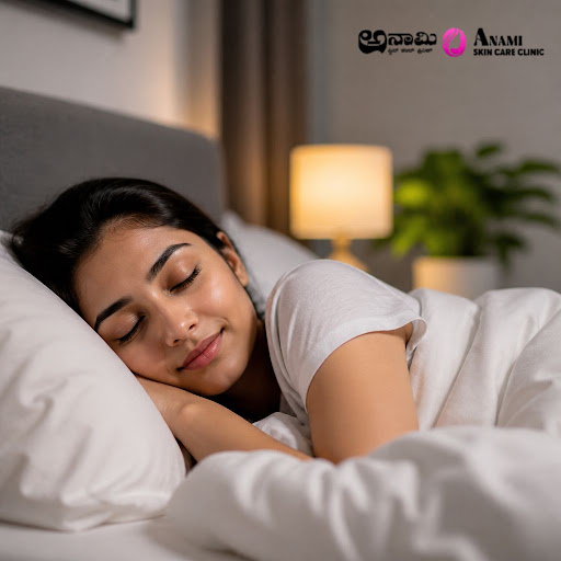 Your skin’s cell renewal and hair follicle recovery peak at night. When you sleep well, blood flo… post image