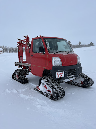 Frosted Mini Trucks of a North Dakota, South Dakota, Montana