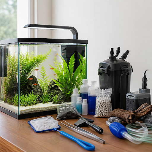 Thinking of bringing a beautiful fish aquarium into your home? At Prisha Aquarium & Pet Shop in G… post image