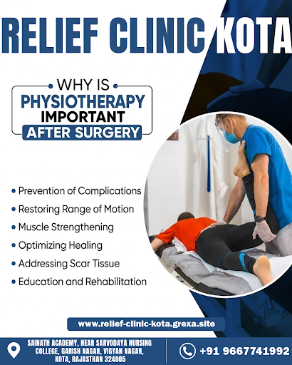 Why is physiotherapy important after surgery? It prevents complications, restores motion, strengt… post image