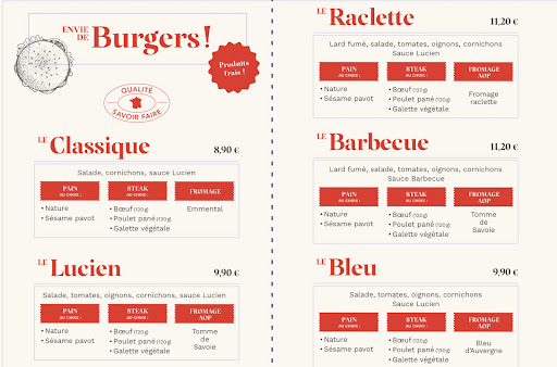 Photo 1 - Les Burgers de Lucien Amphion